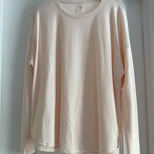 Calla Cream Long Sleeve Top